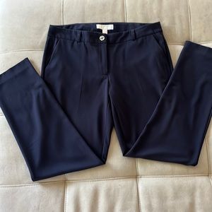 Michael Kors navy ankle dress pants